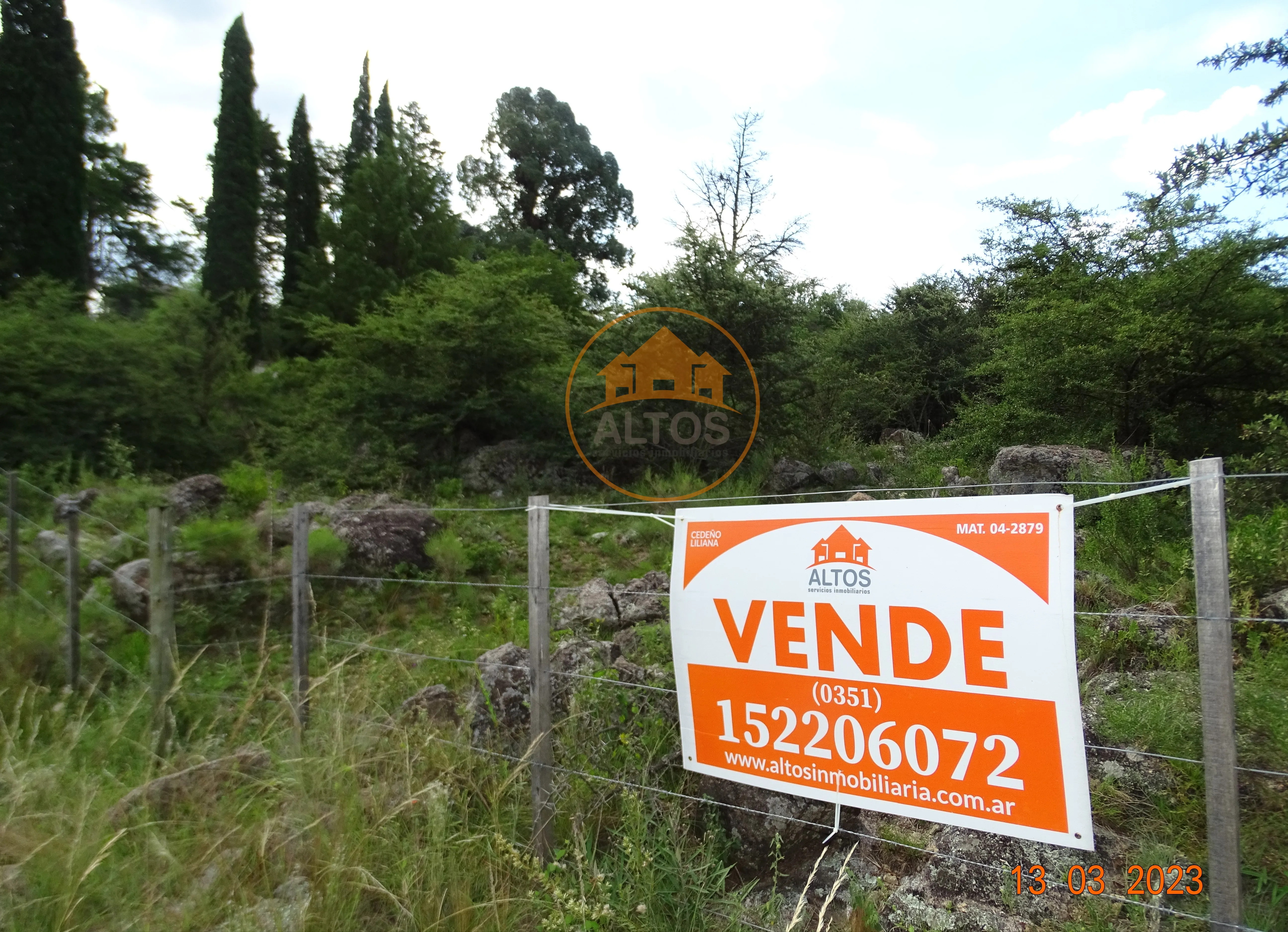 POTRERO DE GARAY-DOS TERRENOS COLINDANTES DE 1.112M2 C/U, B° LOS ESPINILLOS-CORDOBA-ESCRITURA