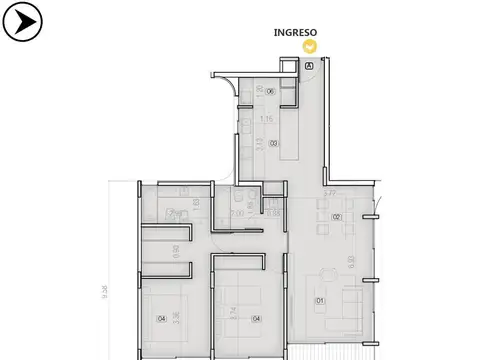 Departamento en Venta en Centro, Rosario