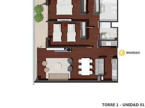 Departamento en Venta en Pichincha, Rosario