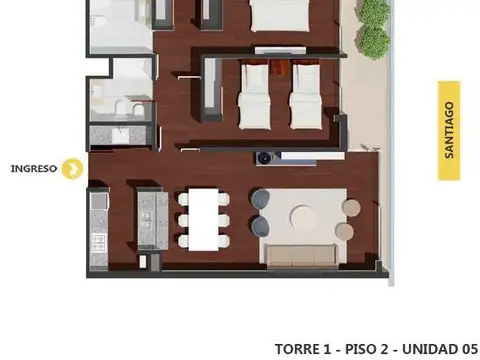 Departamento en Venta en Pichincha, Rosario