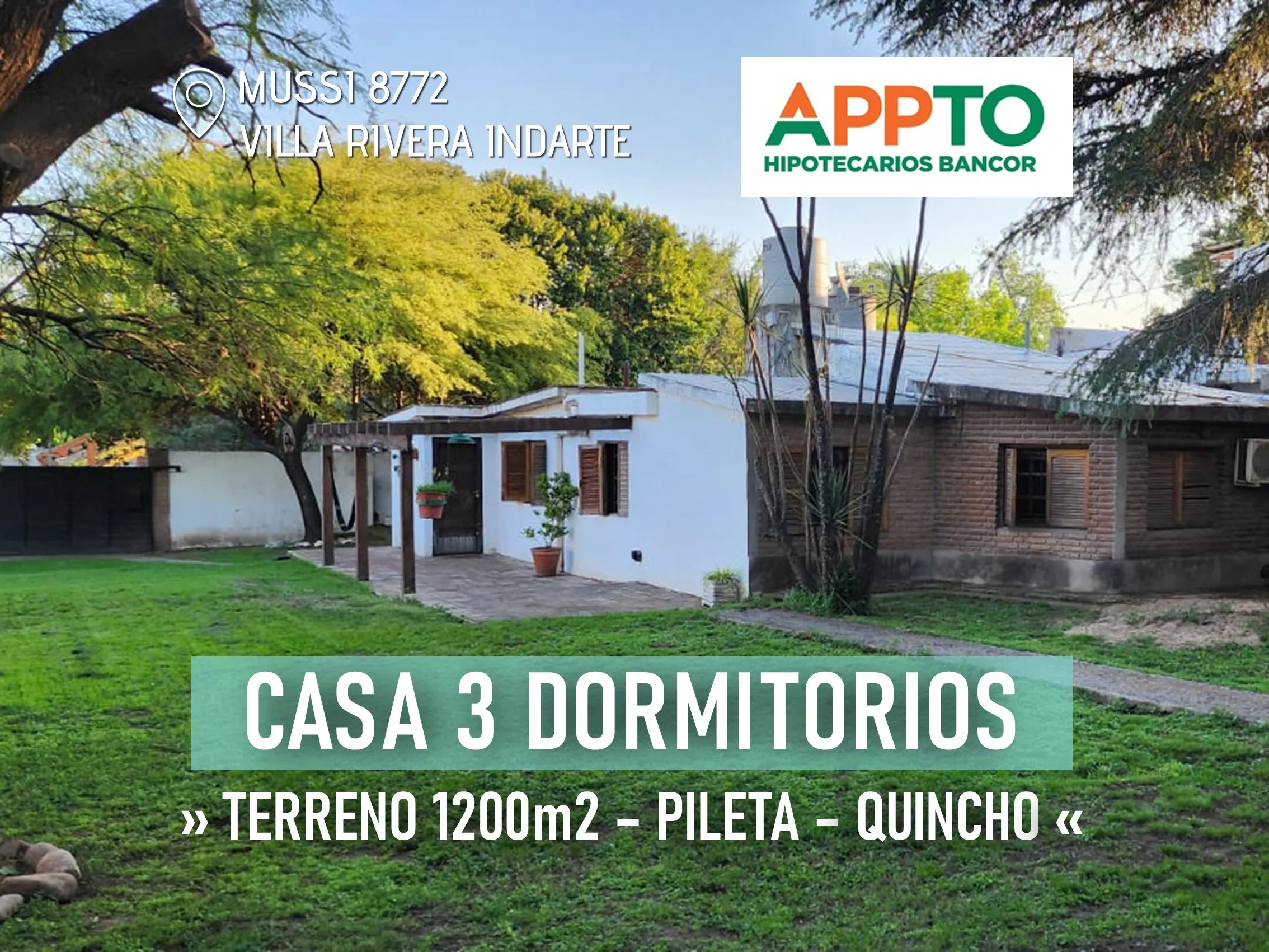 Appto Bancor - 3 Dorm. Villa Rivera Indarte