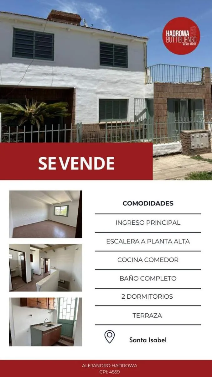 Casa en Venta en Santa Isabel 2 sección subdividido en dos inmuebles.