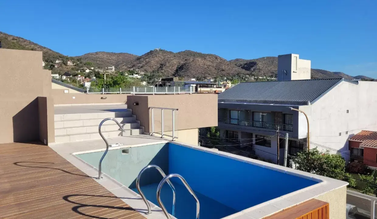 DTO 1 DOR COCHERA PATIO PROPIO PISCINA SUM ASADOR centro C. PAZ