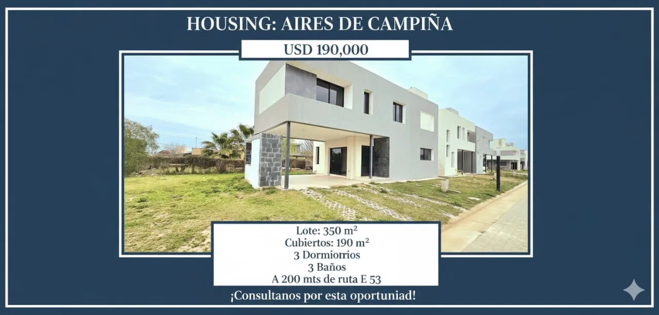 Venta de Casa en Housing Aires de Campiña  Córdoba