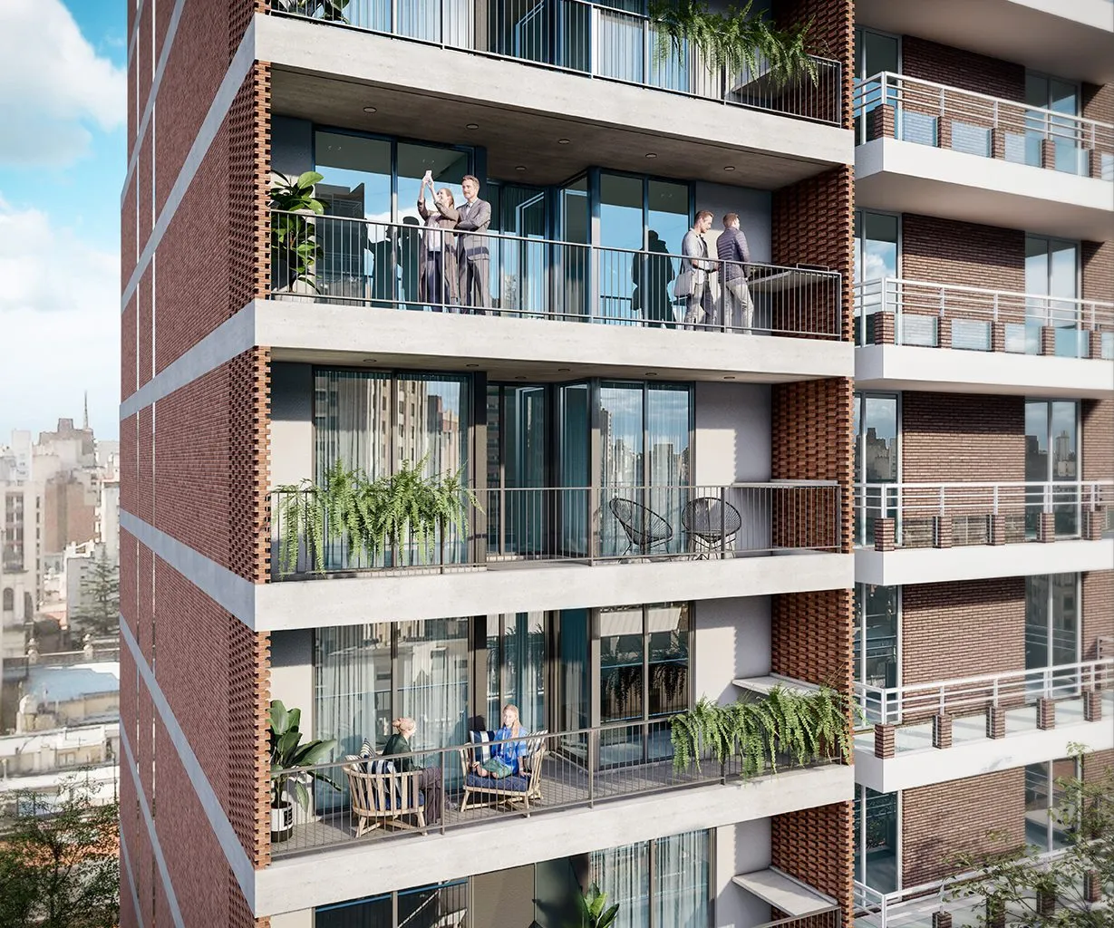 Departamentos desde monoambiente hasta 2 dormitorios en construcción - Nva Cba