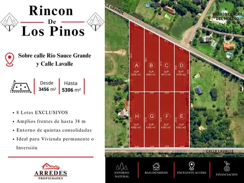 Terreno en Venta en Los Pinos, Exaltación de la Cruz