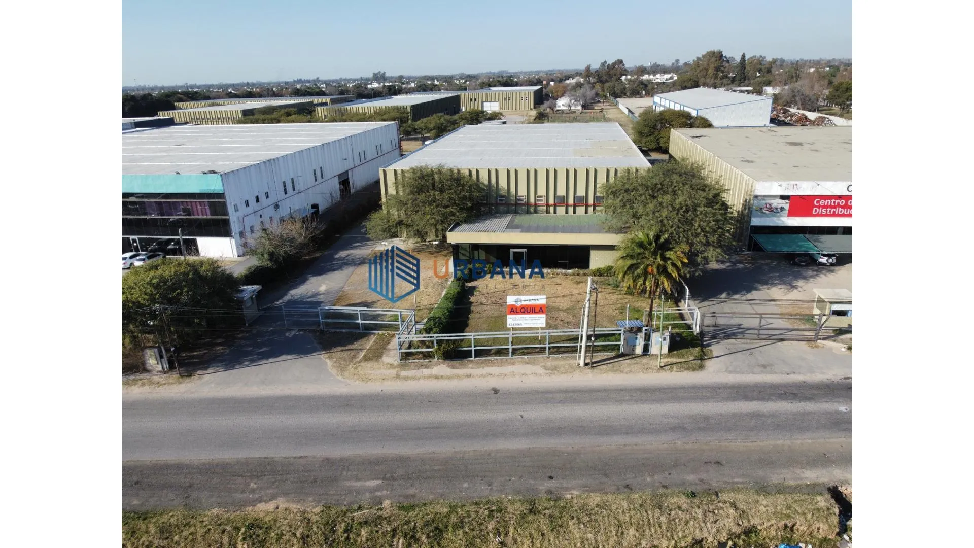 Galpon de 2.000m2 mas oficinas sobre Av. Circunvalacion sur