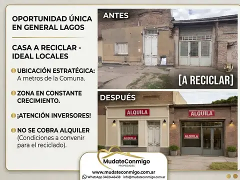 Casa en Alquiler en General Lagos, Rosario