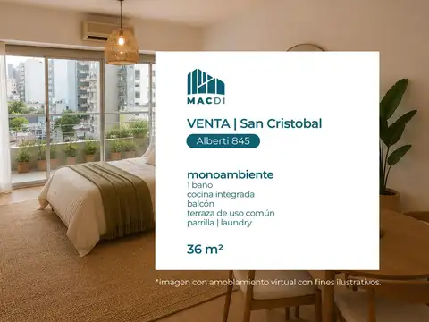 Departamento en Venta en San Cristóbal, CABA
