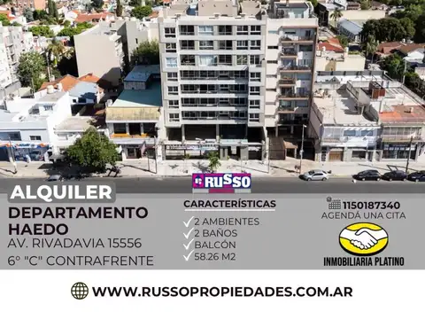 Departamento en Alquiler en Haedo, Partido de Morón