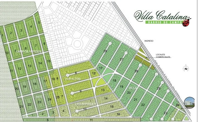 VENTA DE LOTES EN ECO CATALINA, BOSQUES CATALINA Y VILLA CATALINA