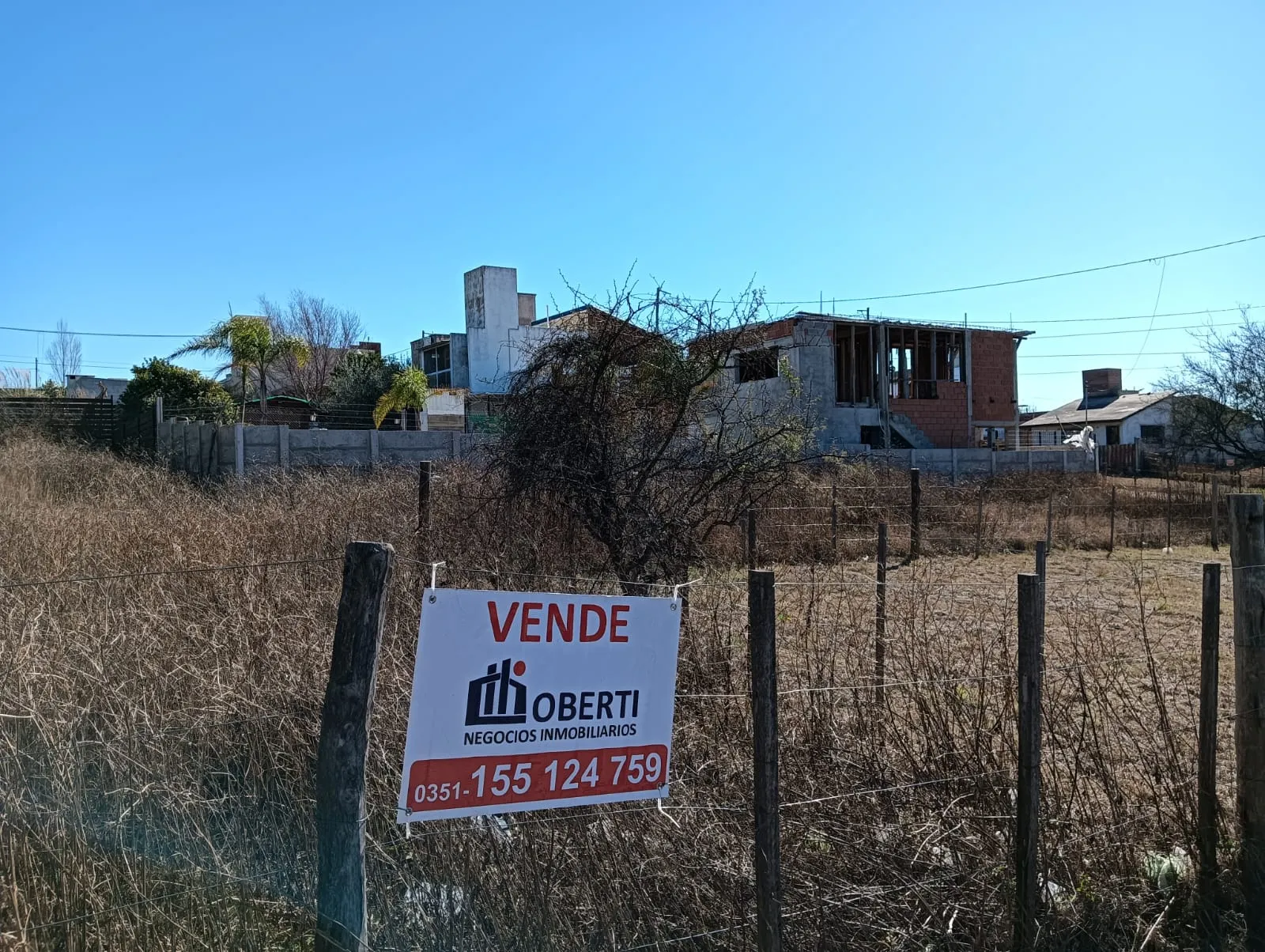 lote en venta - villa san nicolas 2° etapa - recibo vehiculo