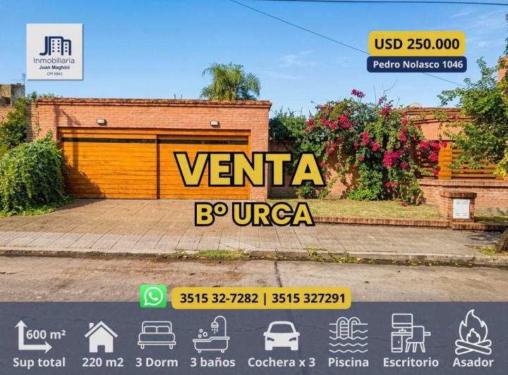Casa · 220m² · 5 Ambientes · 3 Cocheras