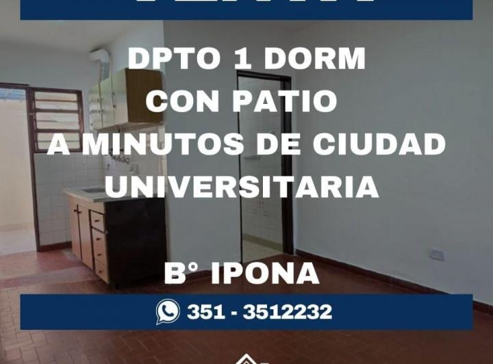 Departamento · 30m² · 2 Ambientes