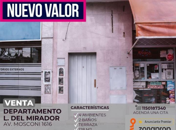 PH · 128m² · 4 Ambientes