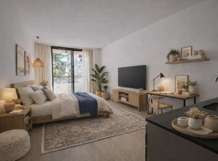 Departamento · 24m² · 1 Ambiente