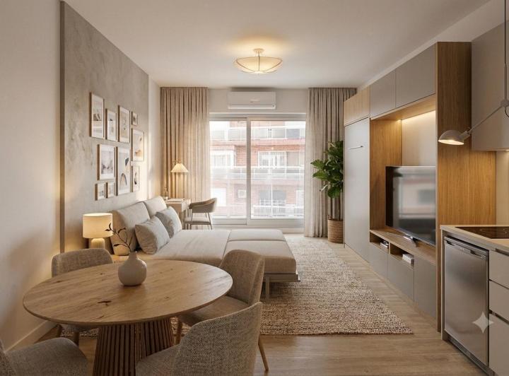 Departamento · 43m² · 1 Ambiente