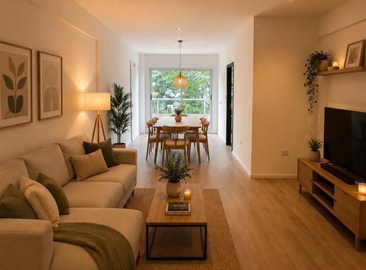 Departamento · 61m² · 2 Ambientes