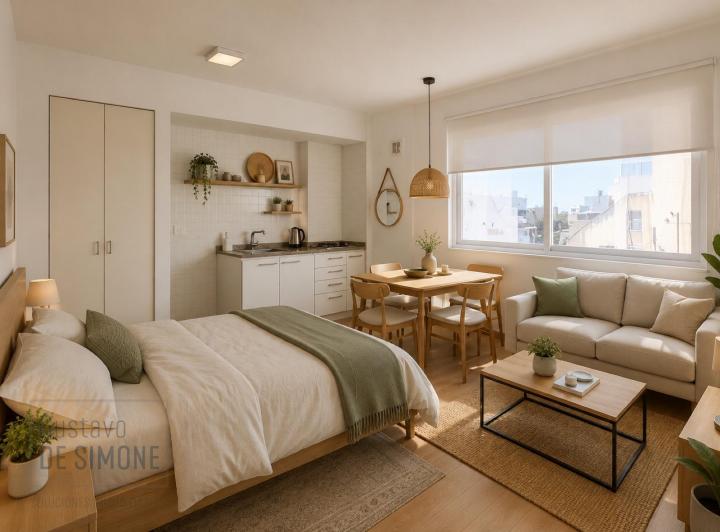 Departamento · 21m² · 1 Ambiente