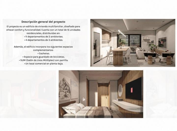 Departamento · 47m² · 2 Ambientes