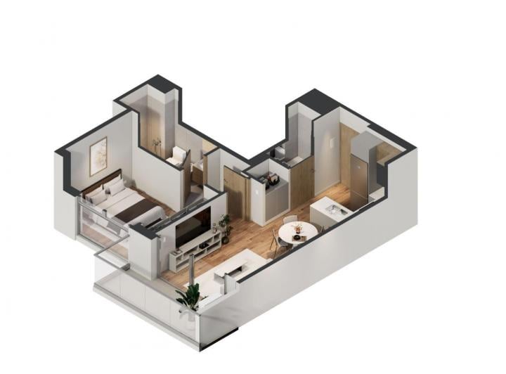 Departamento · 38m² · 2 Ambientes