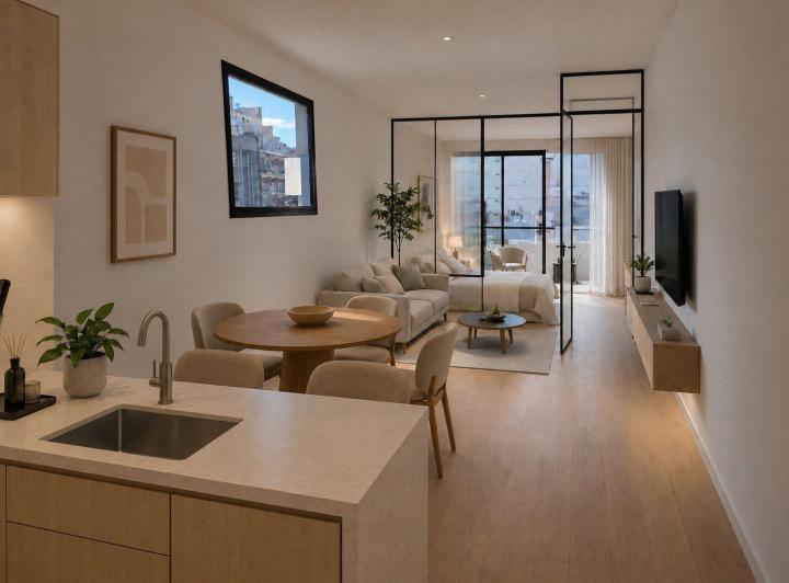 Departamento · 32m² · 1 Ambiente