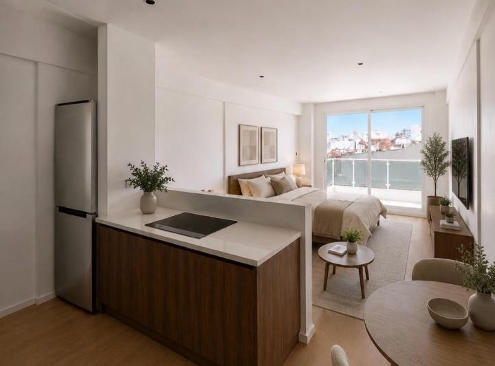 Departamento · 34m² · 1 Ambiente