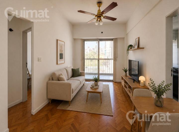 Departamento · 34m² · 2 Ambientes