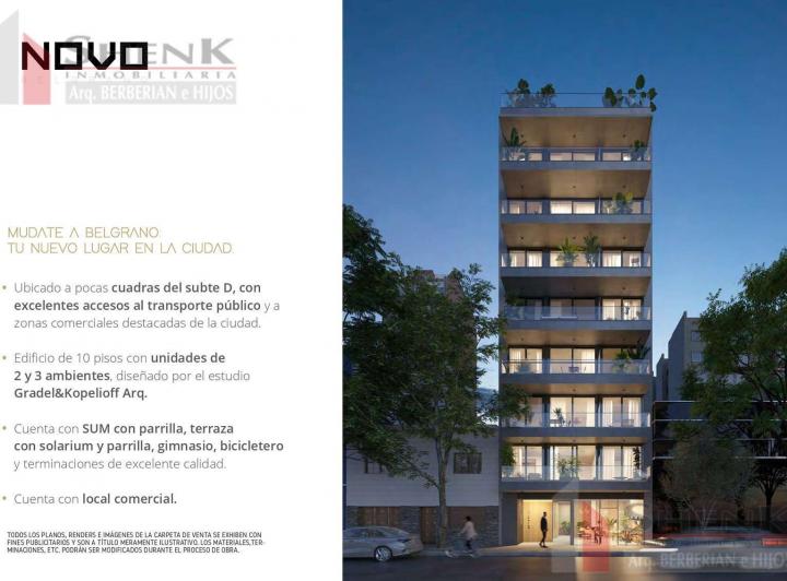 Departamento · 36m² · 2 Ambientes
