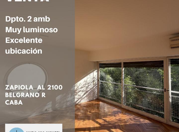 Departamento · 40m² · 2 Ambientes
