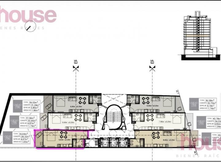 Departamento · 28m² · 1 Ambiente