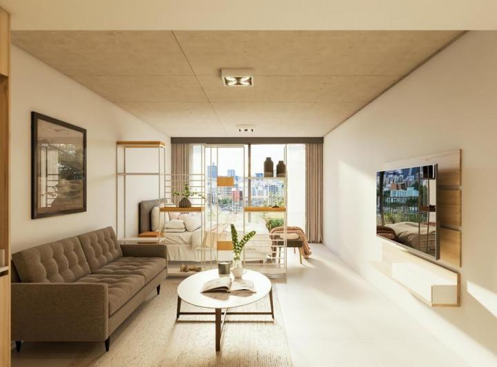 Departamento · 43m² · 1 Ambiente