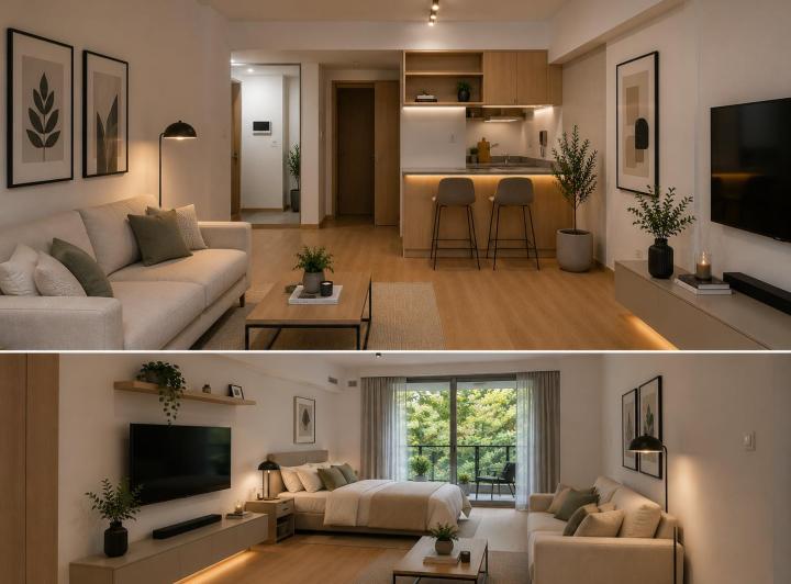 Departamento · 30m² · 1 Ambiente · 1 Cochera