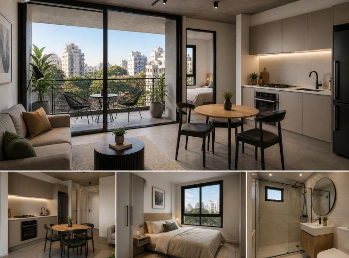 Departamento · 54m² · 2 Ambientes
