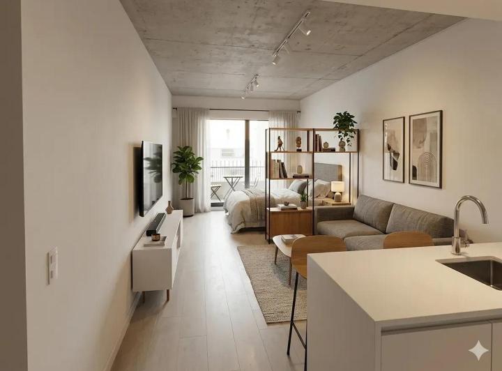 Departamento · 32m² · 1 Ambiente
