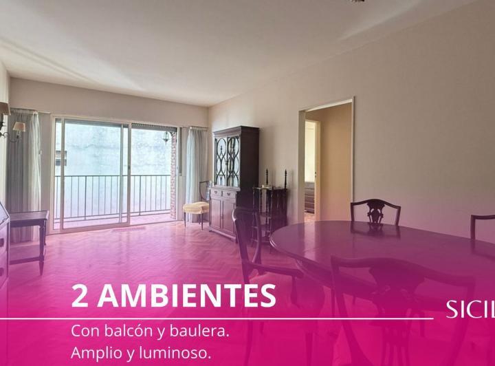Departamento · 50m² · 2 Ambientes