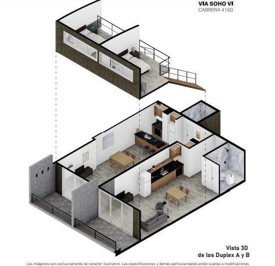 Departamento · 76m² · 2 Ambientes