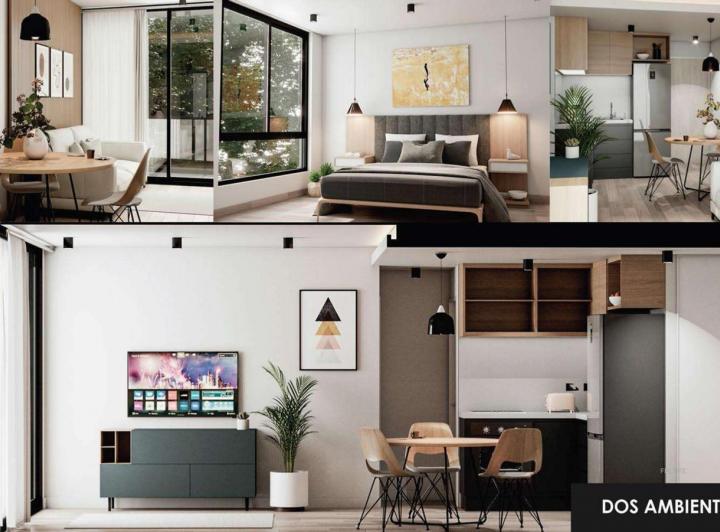 Departamento · 47m² · 2 Ambientes
