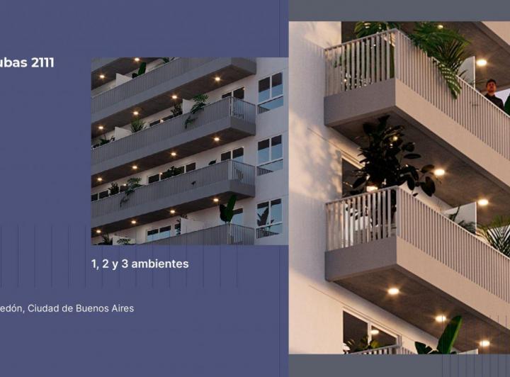 Departamento · 40m² · 2 Ambientes