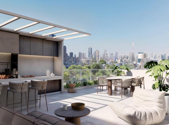 Departamento · 40m² · 2 Ambientes · 1 Cochera