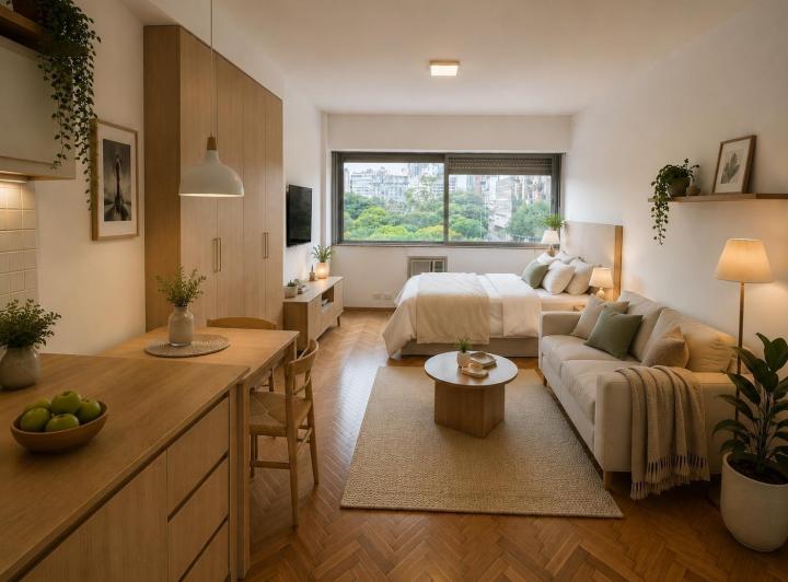 Departamento · 32m² · 1 Ambiente