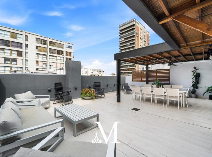 Departamento · 122m² · 2 Ambientes · 1 Cochera