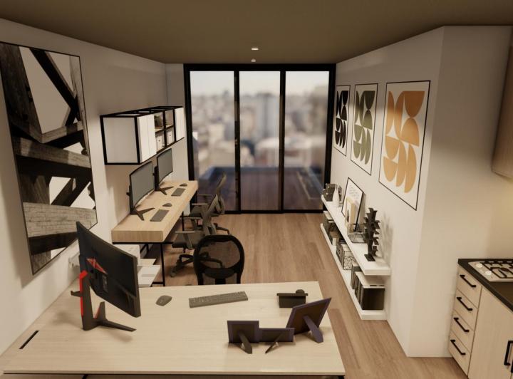 Departamento · 35m² · 2 Ambientes