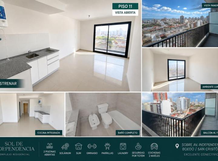 Departamento · 28m² · 1 Ambiente