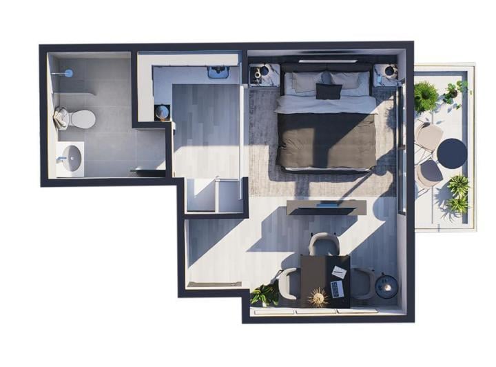 Departamento · 35m² · 2 Ambientes