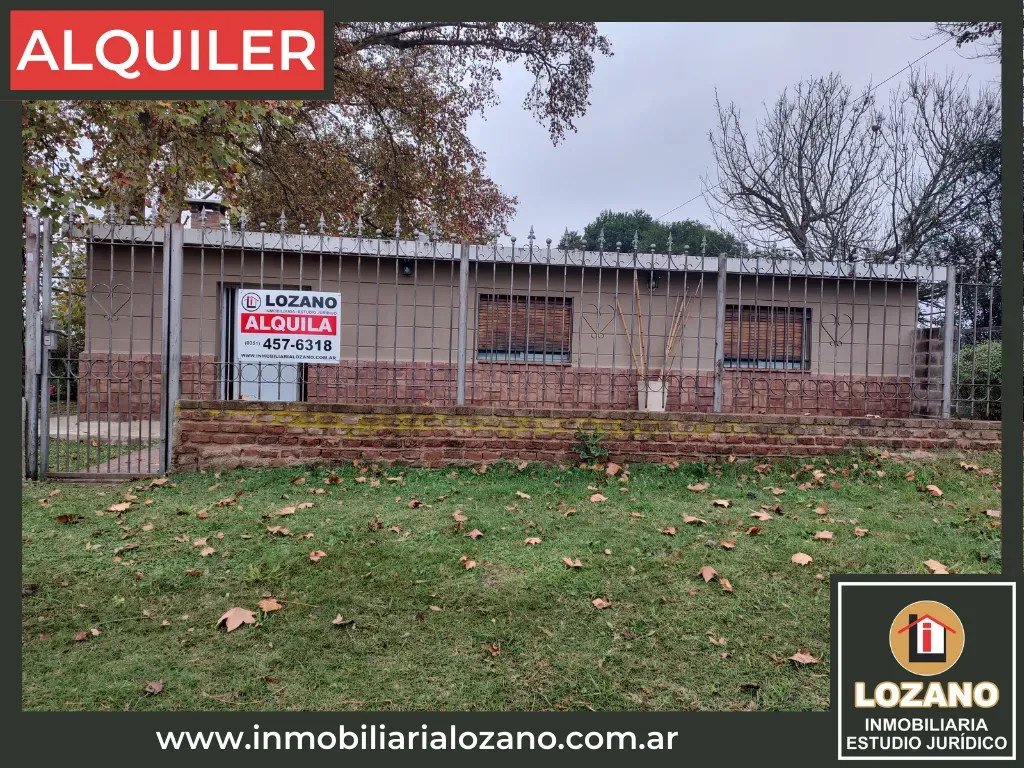 Casa Alquiler 2 Dormitorios Av. 11 de Septiembre Km 9 ½ de B° Coronel Olmedo