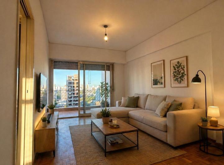 Departamento · 62m² · 3 Ambientes · 1 Cochera