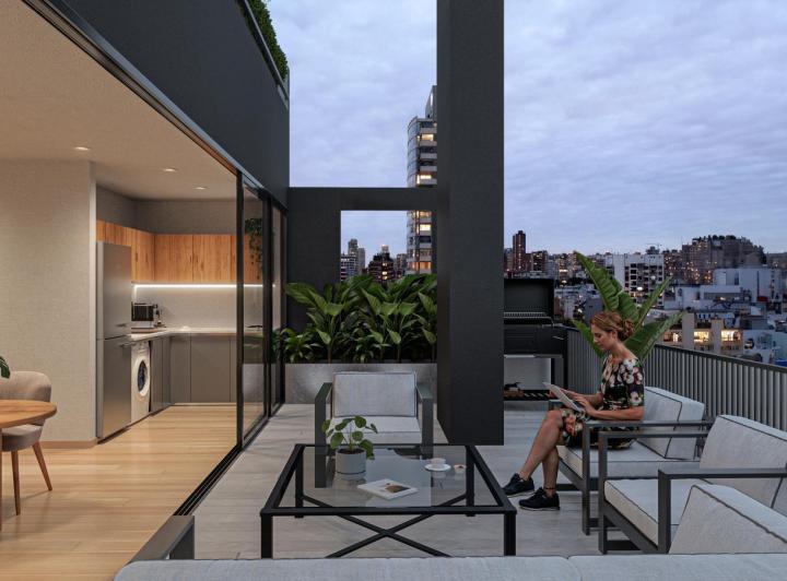 Departamento · 42m² · 3 Ambientes
