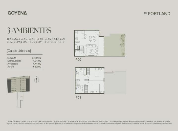 Departamento · 67m² · 3 Ambientes