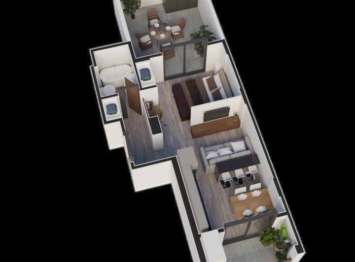 Departamento · 37m² · 2 Ambientes